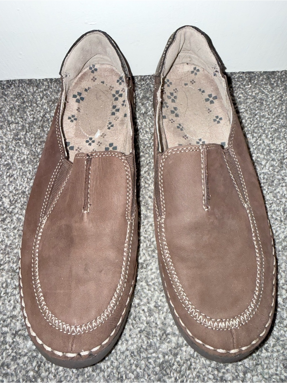 Naturalizer Women’s Brown Slip On Loafers Comfort Casual Shoes Size 9M EUR 41 - Picture 3 of 9